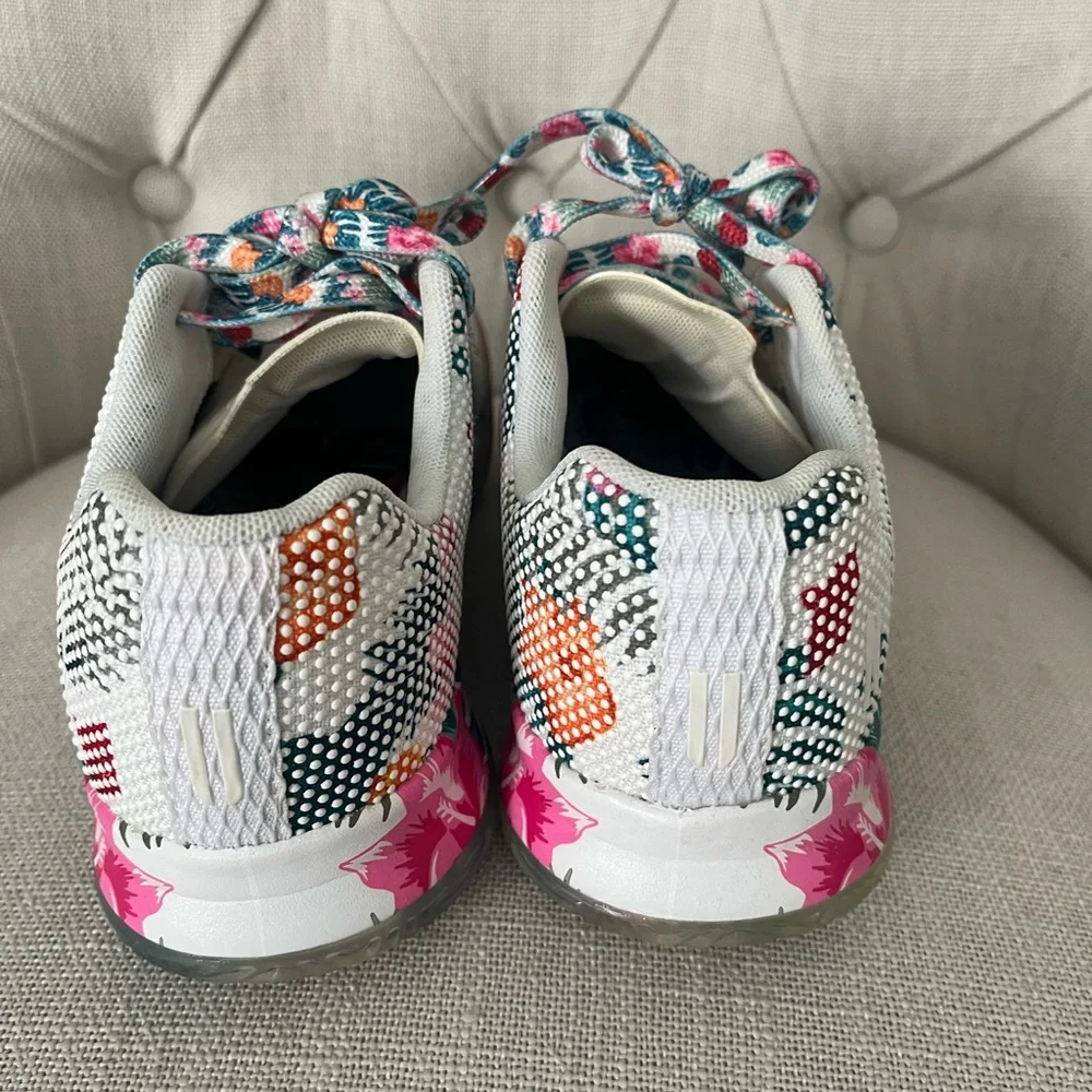 (🌺 SOLD) NoBull Women's Floral Court Trainer - Picture 7 of 15